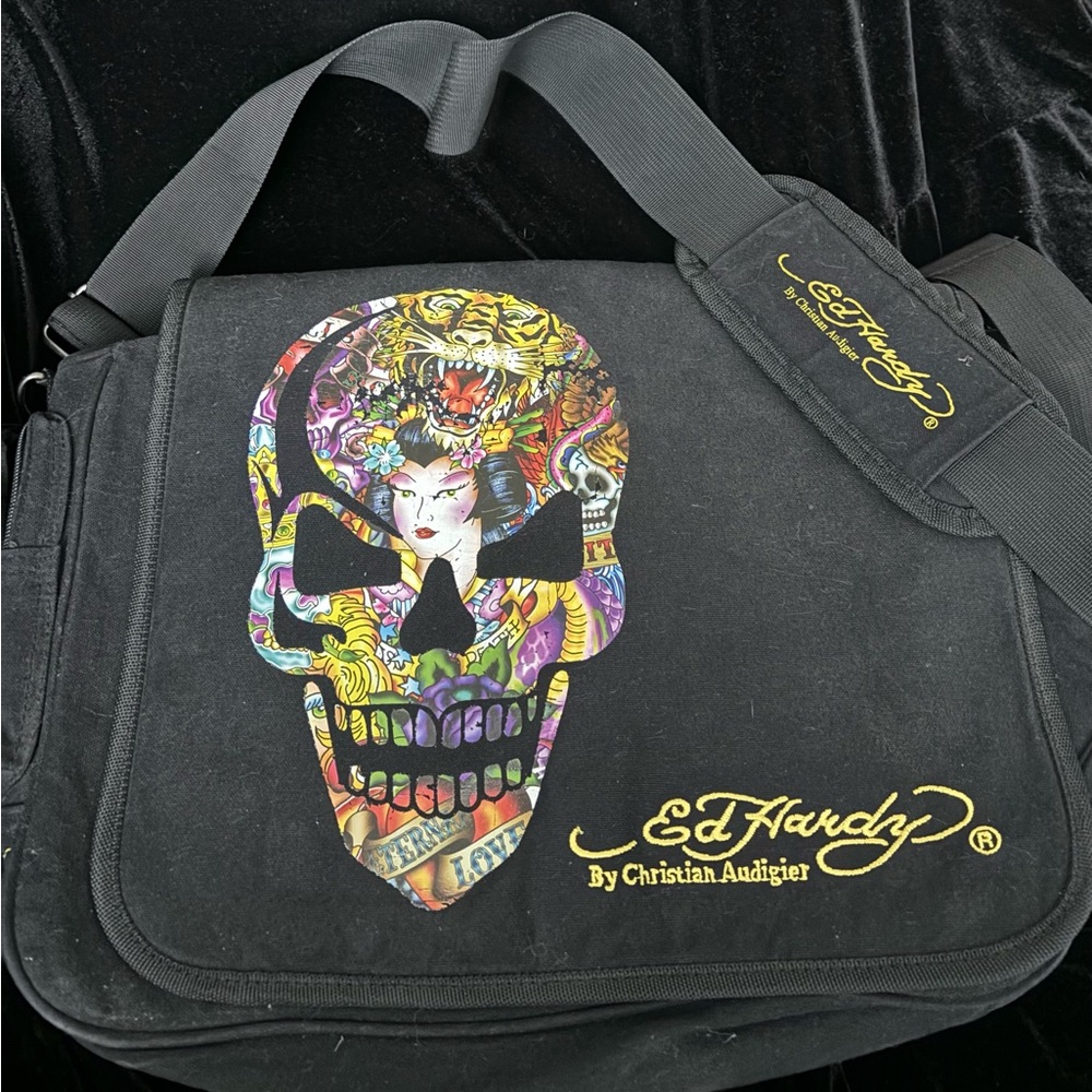 Ed Hardy Messenger Bag